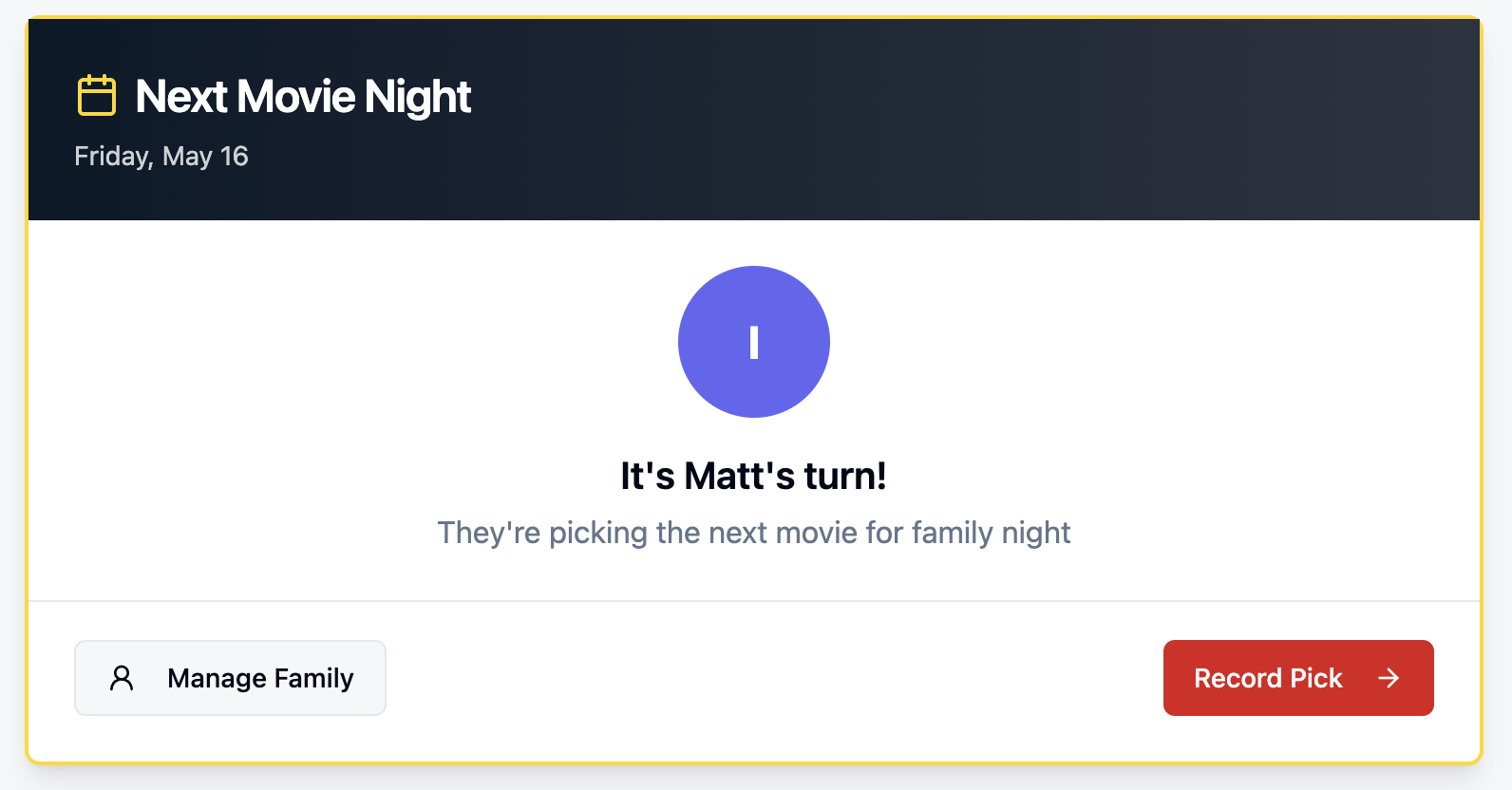 How Family Movie Night Works